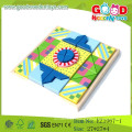 EN71 ASTM aprovou DIY geométrica Shape Blocks Brinquedos para crianças Wooden Puzzle Blocks